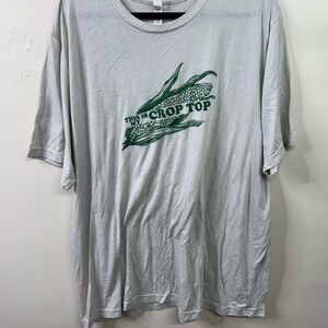 Bella Canvas Light Gray Tee with Green Corn Graphic